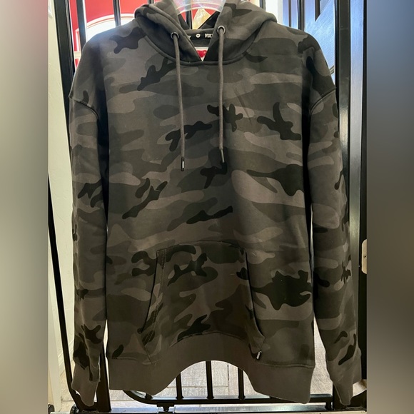 Vixxon black and gray camo hoodie, by Dixxon Flannel Co - Picture 3 of 5